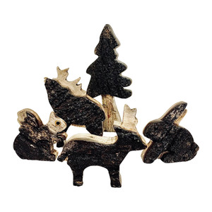 Woodland animals and tree set Woodland animals and tree set