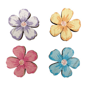 Wooden Hibiscus Flowers Wooden Hibiscus Flowers