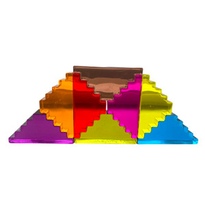 Phatt Stepped Lucite/8pc Phatt Stepped Lucite/8pc