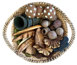 Nature Loose Parts Basket Nature Loose Parts Basket