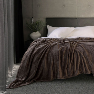 Ultraplush Blanket in Chocolate Ultraplush Blanket in Chocolate