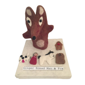 Gingerbread Man - Story Puppet  | Papoose Toys Gingerbread Man - Story Puppet  | Papoose Toys