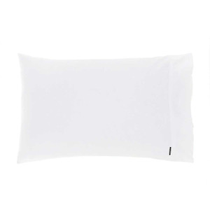 Linen House Augusta White 500TC Cotton Pillowcase|White Linen House Augusta White 500TC Cotton Pillowcase|White