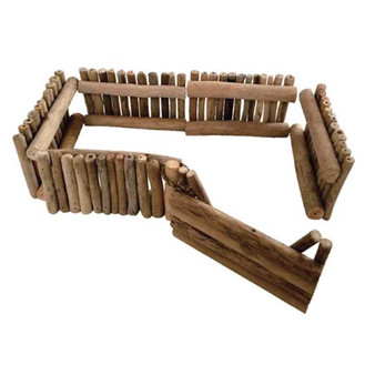 Fence and Gate 10 Piece set by Papoose Toys