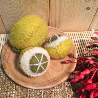 Wool Felt Lemons