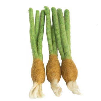 Mini Brown Onion/3pc Felt Food by Papoose Toys|