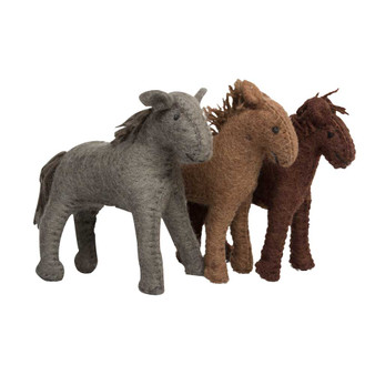Village Horses/3  by Papoose Toys|