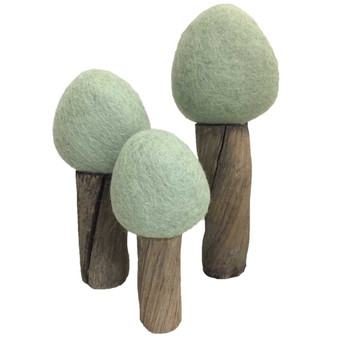 Earth Summer Trees/3pc Trees by Papoose Toys|