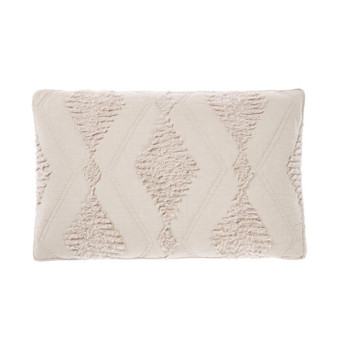 Piero Sand Pillowsham Pair | 50x75cm | Linen House