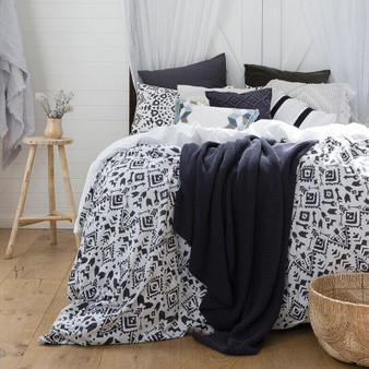 Salta Quilt Cover & Pillowcase Set by Bambury|