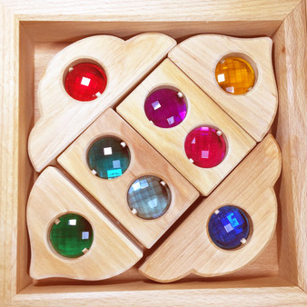 Bauspiel Window Shapes 12 Piece Set