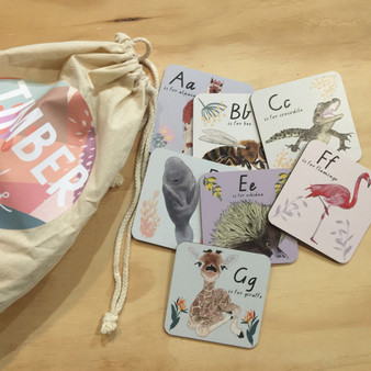 ABC Timber Tiles Coloured