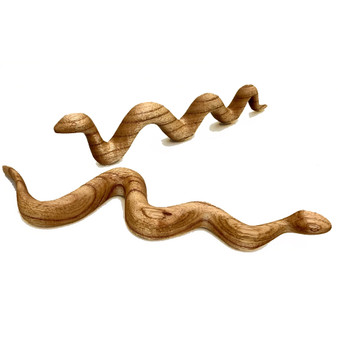 Hand Carved Snakes