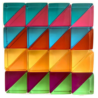 Lucite small triangles