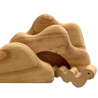 Cave and Worm Set 4pc | Papoose Toys