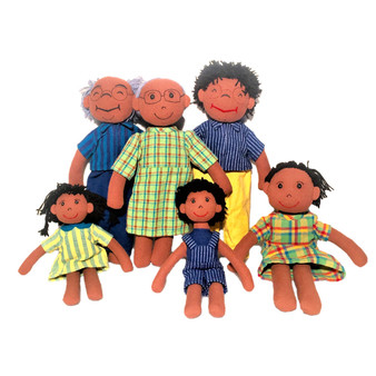 African Ragdoll Family | Papoose Toys