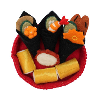 Eggroll and Sushi Cones | Papoose Toys
