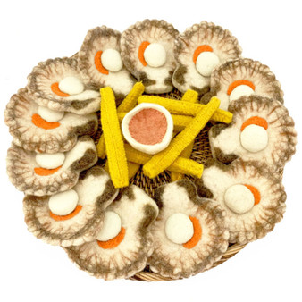 Scallop Tray Set | Papoose Toys