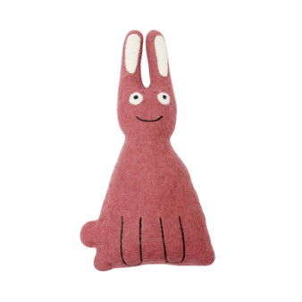 Pink Bunny Novelty Cushion