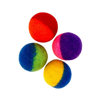 Funky Bright 10cm Felt balls
