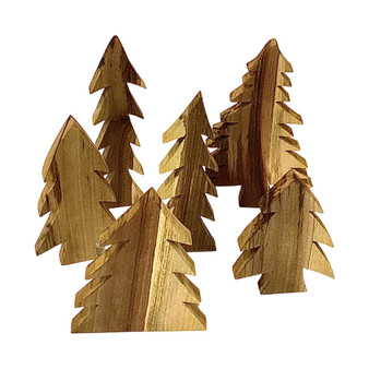 Waru wood Tree Set
