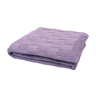 Solomon Throw in Lilac
