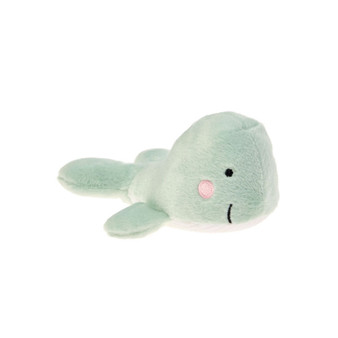 Wesley Whale Green Novelty Cushion