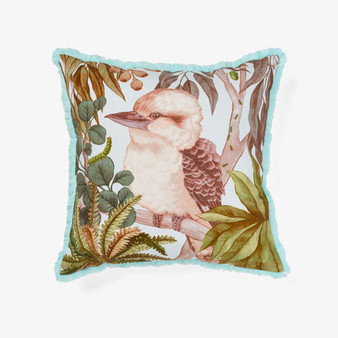 Kirby Kookaburra Blue Cushion 50x50cm