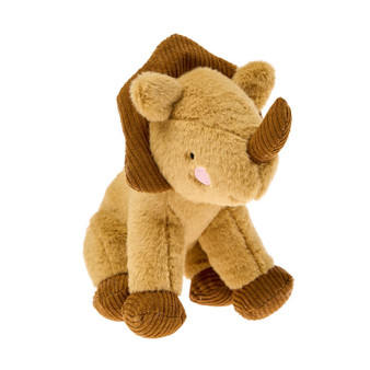 Trevor Triceratops Novelty Cushion