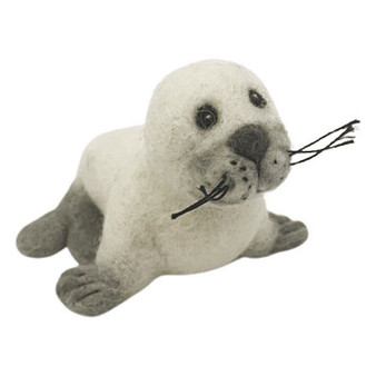 Wool Felt Baby Seal | Papoose Toys