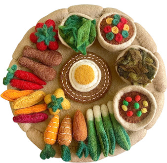 Ethiopian Cultural Food Set by Papoose Toys