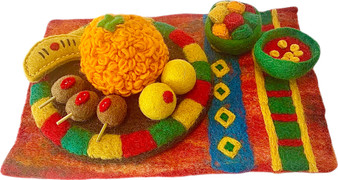West African Jollof Set - Wool Felt