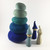 Blue Stacking Set by Papoose Toys Blue Stacking Set by Papoose Toys