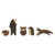 Woodland Animals 5 Piece Set | Papoose Toys Woodland Animals 5 Piece Set | Papoose Toys