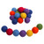 Rainbow Balls 49 piece set by Papoose Toys| Rainbow Balls 49 piece set by Papoose Toys|