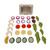 Salad Set/30pc Felt Food by Papoose Toys| Salad Set/30pc Felt Food by Papoose Toys|