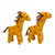 Baby Giraffe/2pc  by Papoose Toys| Baby Giraffe/2pc  by Papoose Toys|