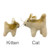 White Cats 1 Piece | Papoose Toys White Cats 1 Piece | Papoose Toys