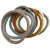 Earth Felt Rings 7 Piece Set by Papoose Toys Earth Felt Rings 7 Piece Set by Papoose Toys