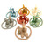 Earth Felt Rings 7 Piece Set | Papoose Toys Earth Felt Rings 7 Piece Set | Papoose Toys