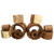 Natural Wooden Nested Tubes 12 Piece Set | Papoose Toys Natural Wooden Nested Tubes 12 Piece Set | Papoose Toys