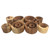 Natural Wooden Nested Tubes 12 Piece Set | Papoose Toys Natural Wooden Nested Tubes 12 Piece Set | Papoose Toys