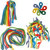 Weaving Forest Summer Accessories 42 Piece Set by Papoose Toys Weaving Forest Summer Accessories 42 Piece Set by Papoose Toys