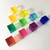 10 piece Lucite Cubes Bauspiel - new colours 10 piece Lucite Cubes Bauspiel - new colours
