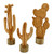 Wooden Cacti 3 Piece Set | Papoose Toys Wooden Cacti 3 Piece Set | Papoose Toys