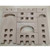 Wooden Fortress  Building Set 24pc | Papoose Toys Wooden Fortress  Building Set 24pc | Papoose Toys