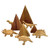 rustic mountains with dinosaurs by Papoose Toys rustic mountains with dinosaurs by Papoose Toys