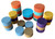 Small Mandala Wood Pegs/13pc Small Mandala Wood Pegs/13pc