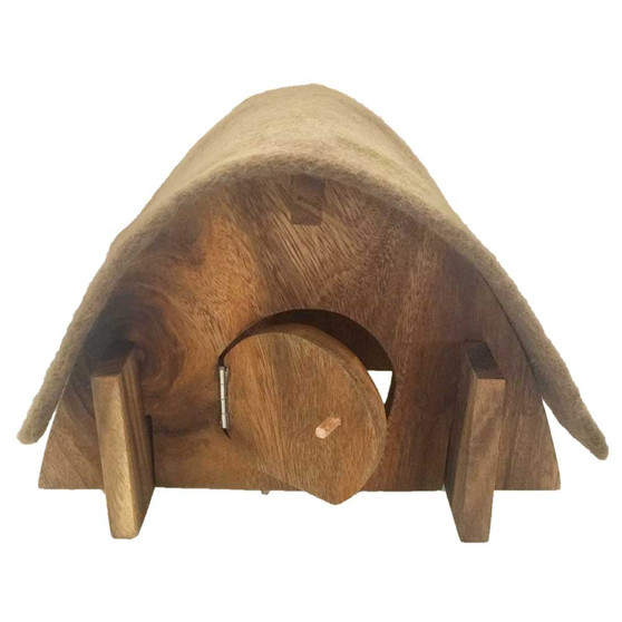 Hobbit House with Felt Roof | Papoose Toys