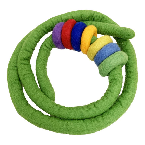 Felt Rope and Doughnut Set 8 Piece Set by Papoose Toys